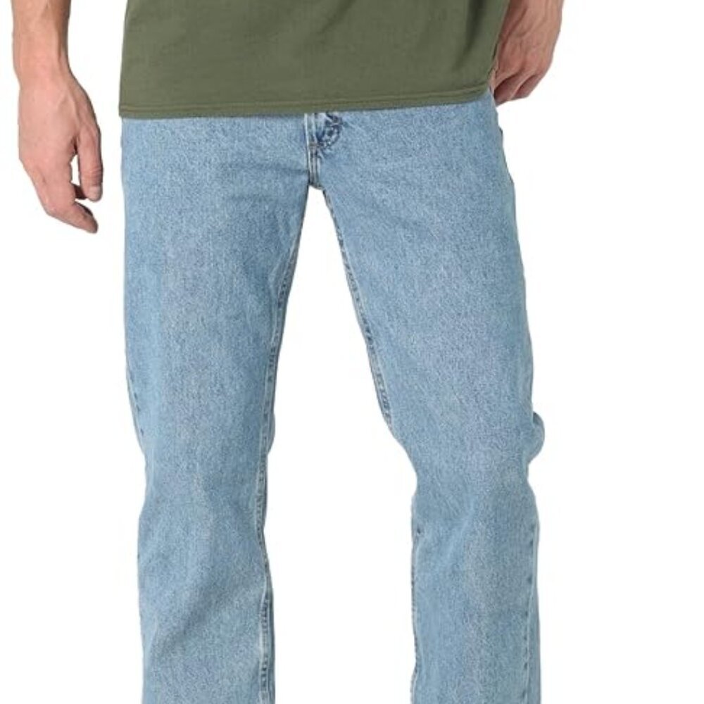 NWT Wrangler Authentics Men's Classic 5-Pocket Relaxed Fit Cotton Jean 40 X 28